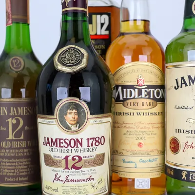 Auction bottles